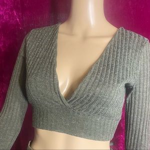 MEZZAINE - Long sleeve crop top